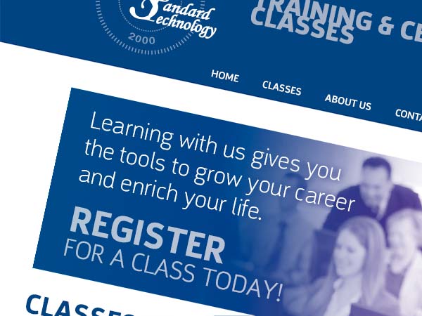 Thumbnail of Standard Technology Branded e-commerce website